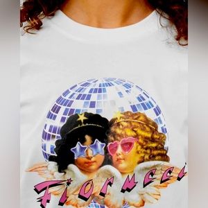 sold FIORUCCI Disco Angels NWT TEE t shirt RARE size LARGE fits medium